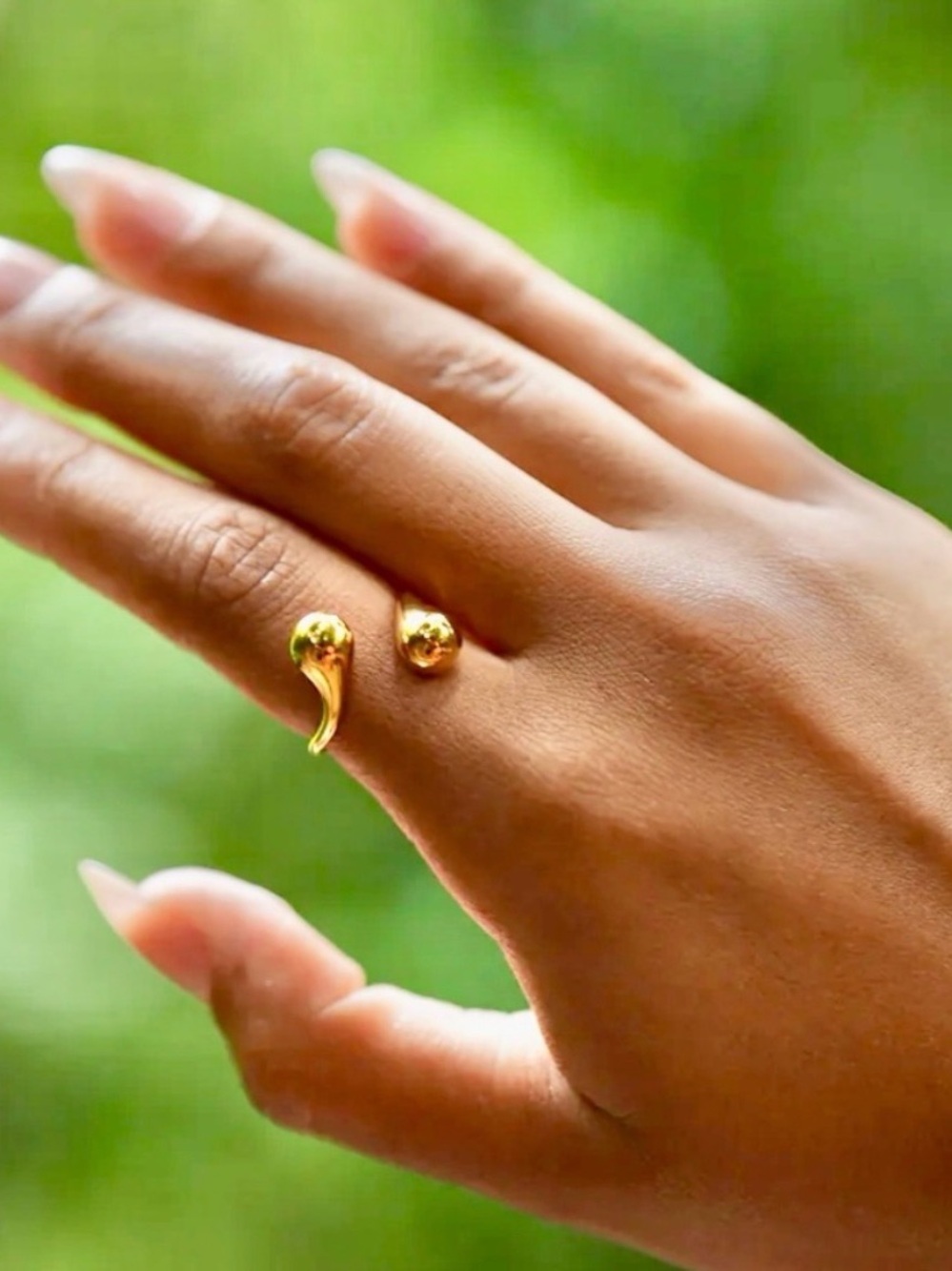 Louise Carter Cascara Ring - Women's Jewelry - Gold PVD Ring